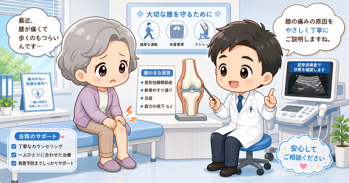 手術を避けたい膝の症状にクーリーフは適応？向き不向きを解説